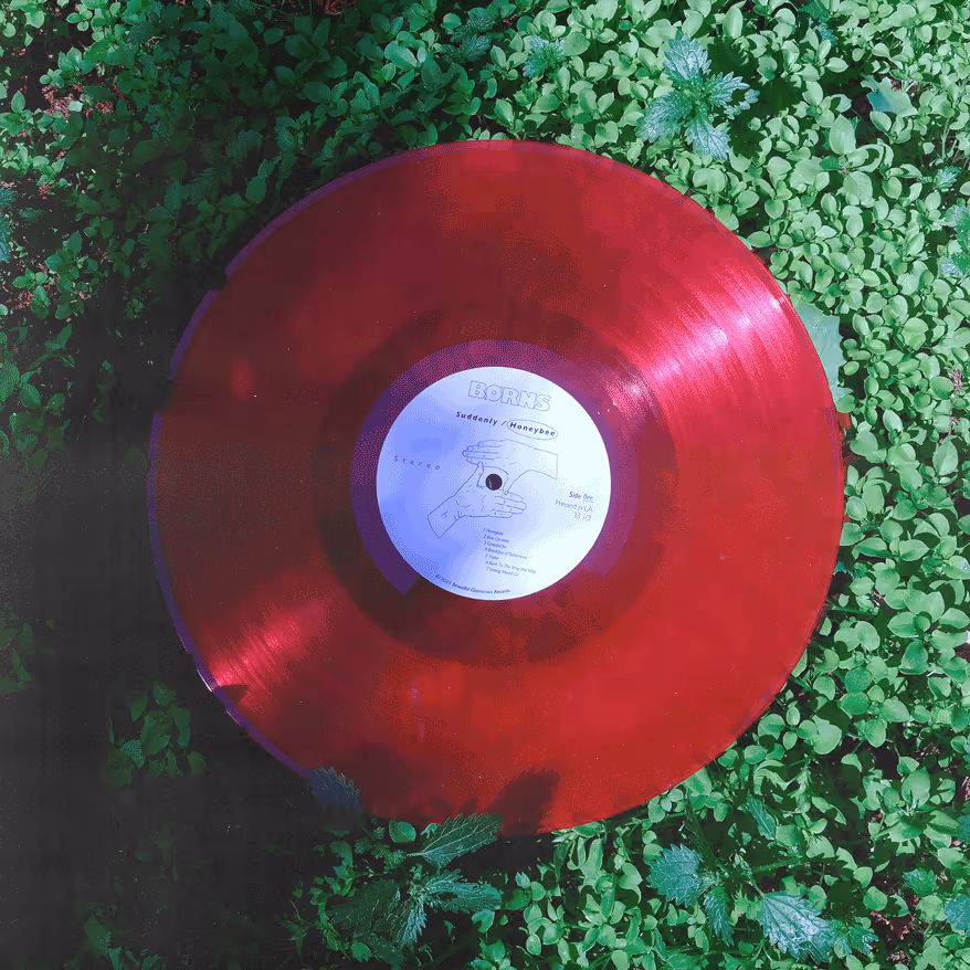 Red Vinyl Record