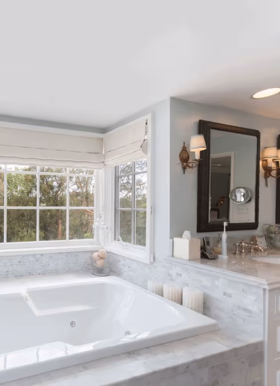 French Bay Windows For Master Bathroom - Clera Windows + Doors
