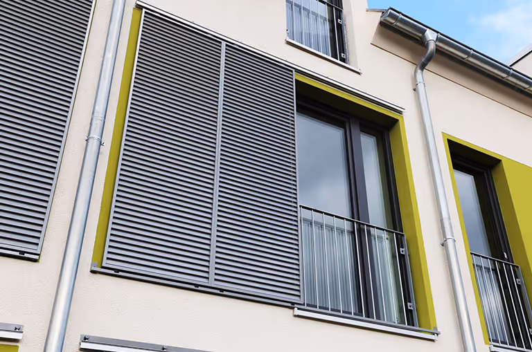 Sliding Window Shutters - Clera Windows + Doors