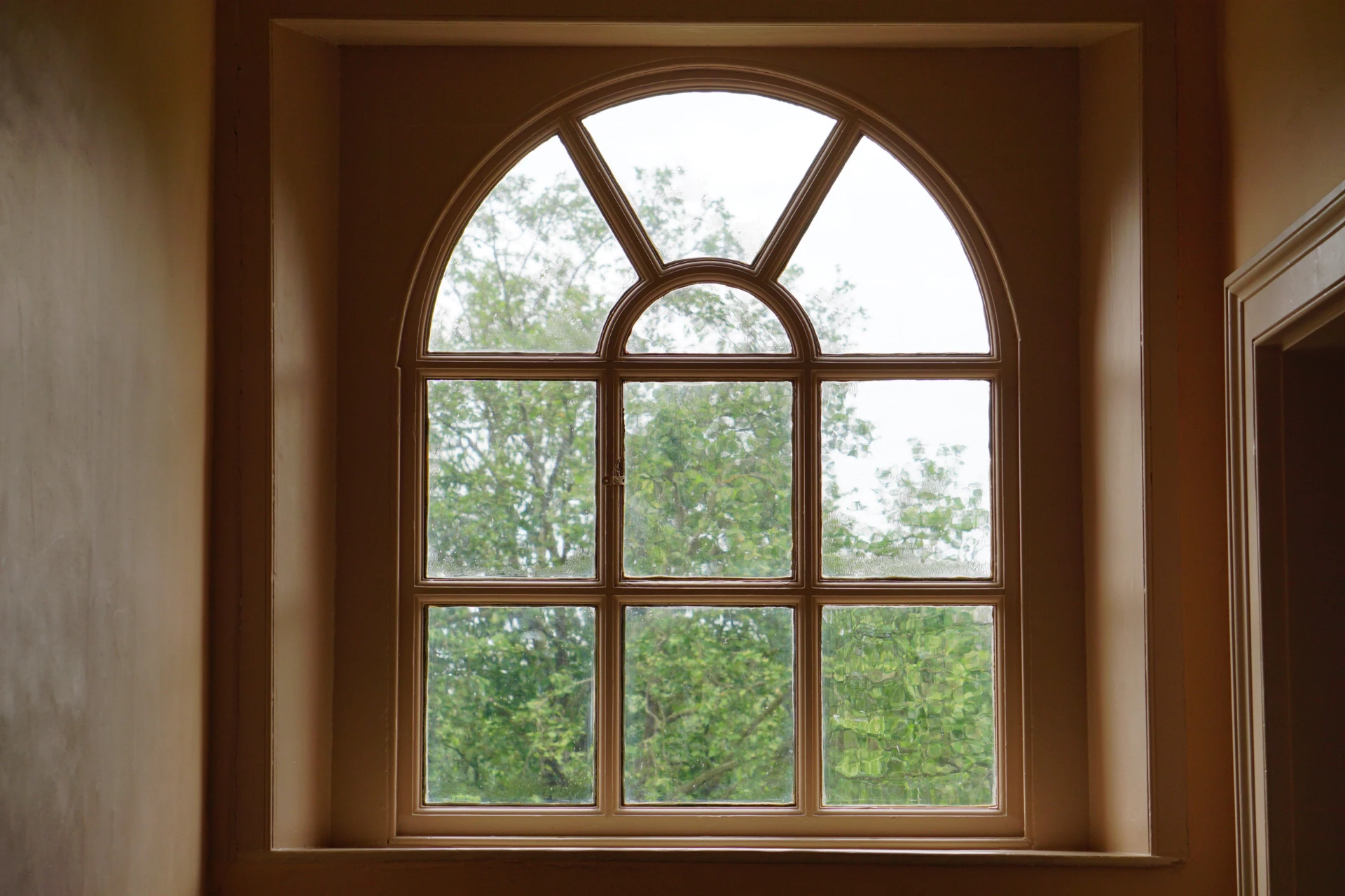 Custom windows with a domed top