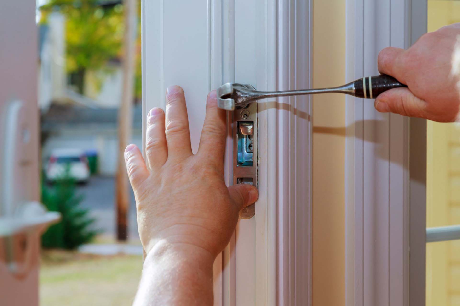 Installing A Deadbolt Lock - Clera Windows + Doors