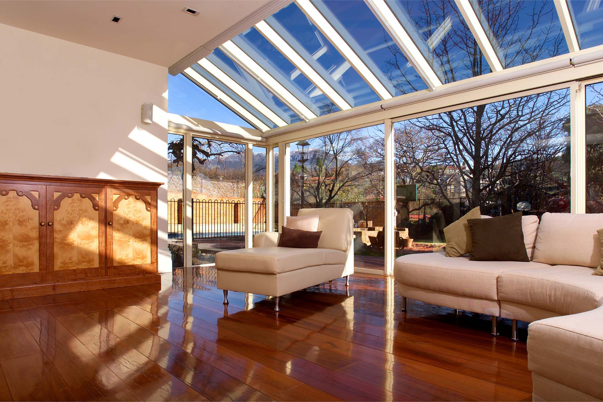 Skylight-To-Floor Windows - Clera Windows + Doors