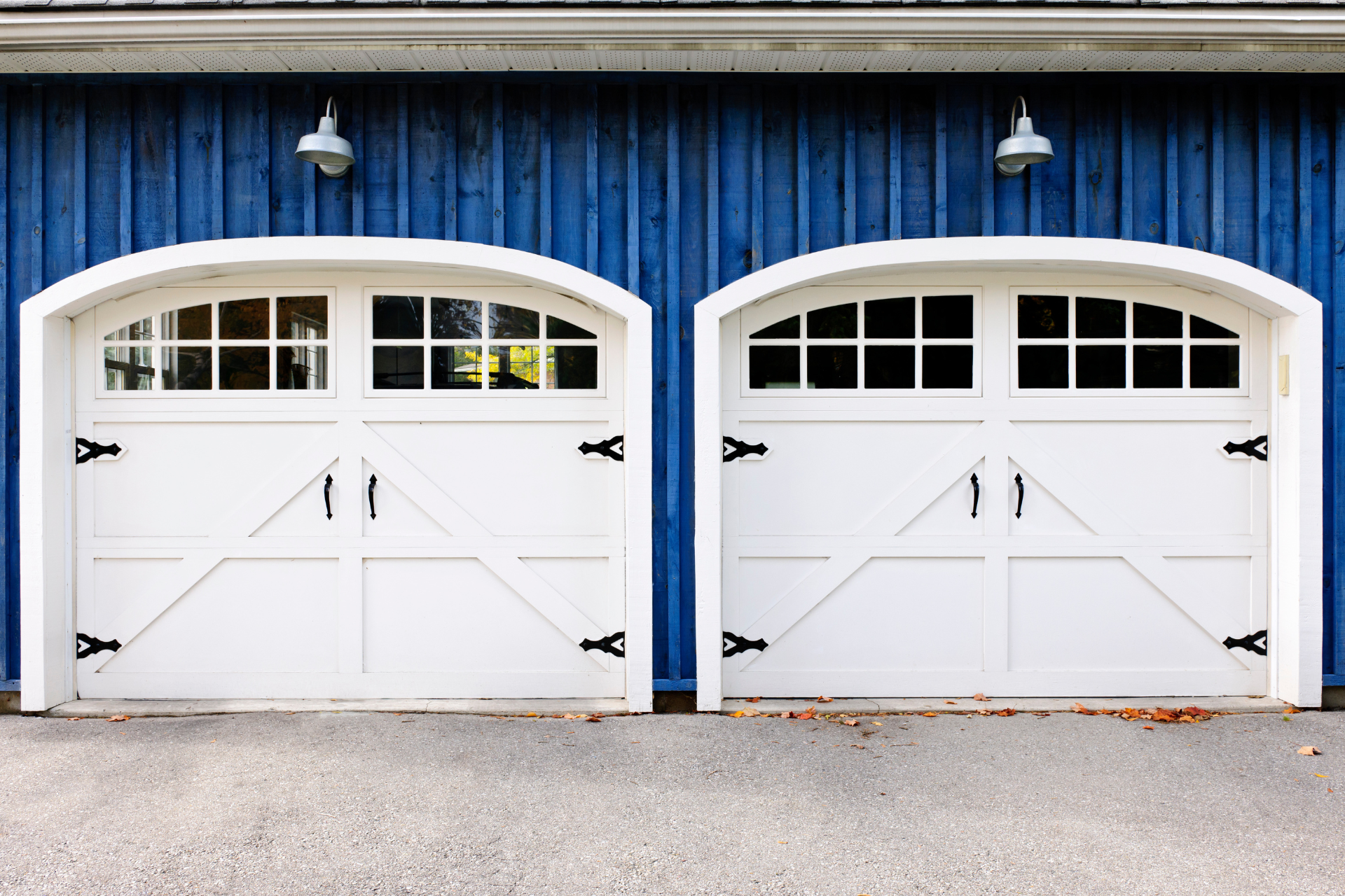 Nautical Navy Blue And White Front Doors - Clera Windows + Doors