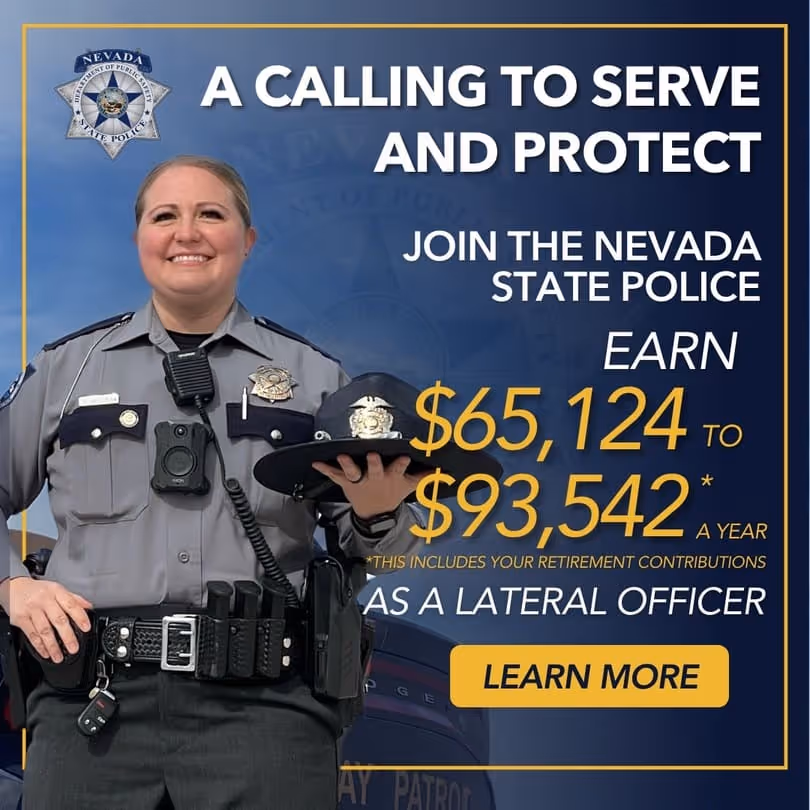 nevada state police social media ad 