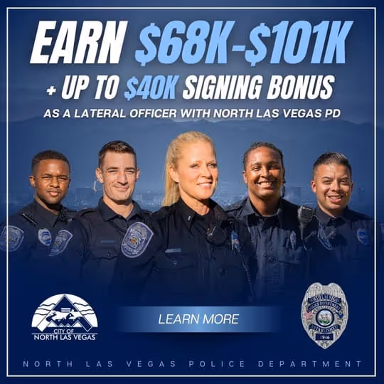 North Las Vegas PD Social Media ad