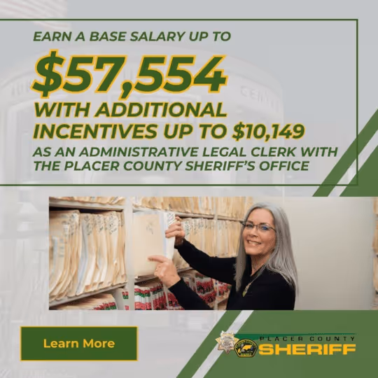 Placer county sheriff's office ad