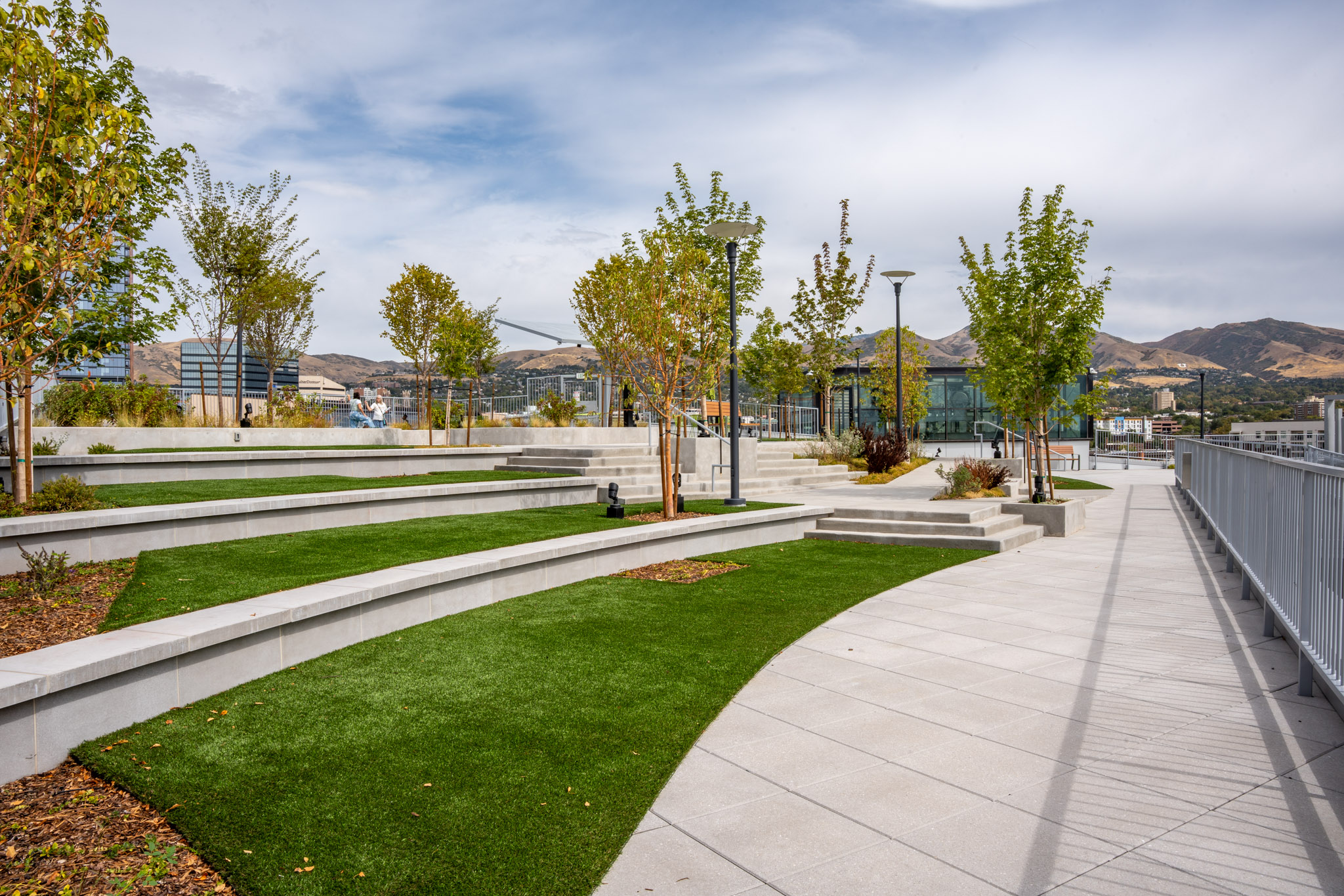 Salt Lake City Main Library Rooftop Garden Replacement