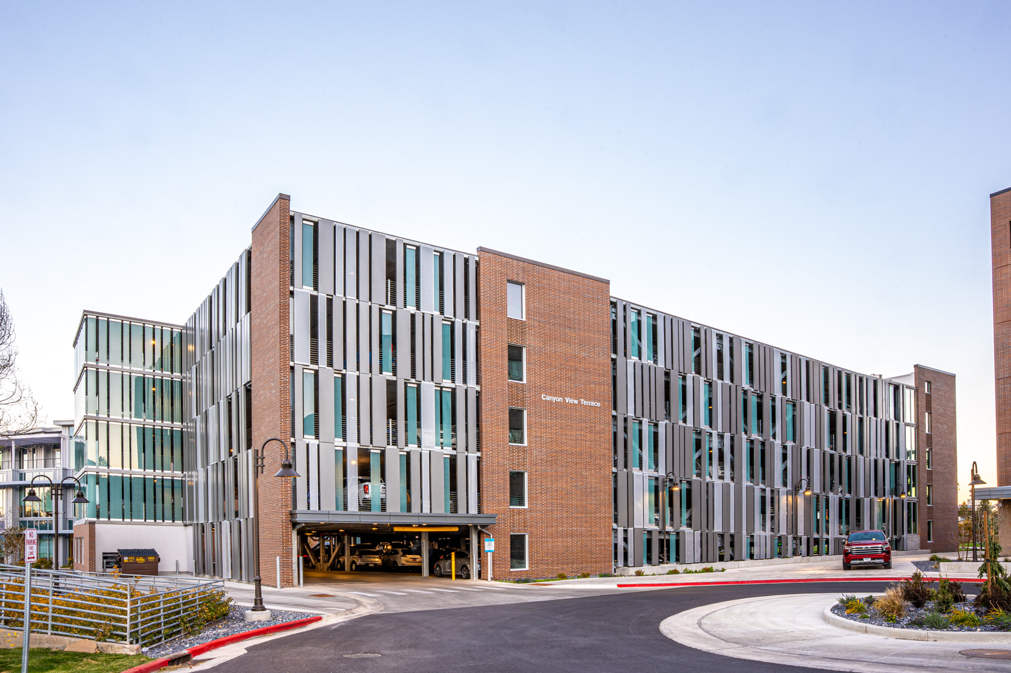 Utah State University Canyon View Terrace Parking Structure