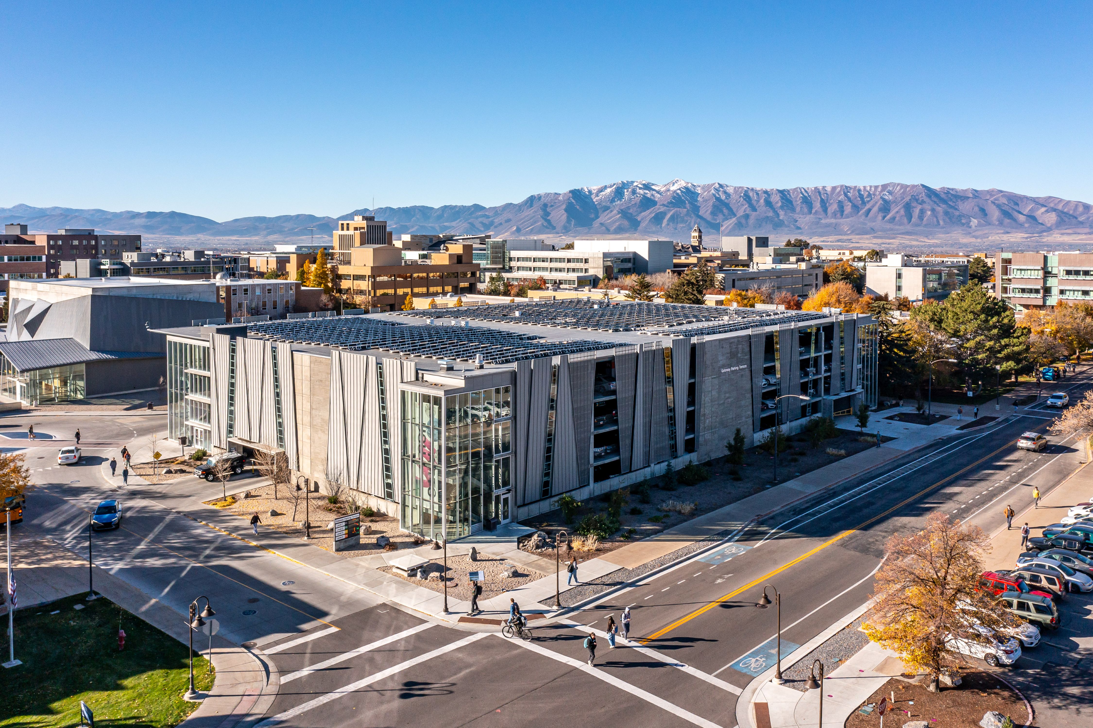 Utah State University Gateway Parking Terrace