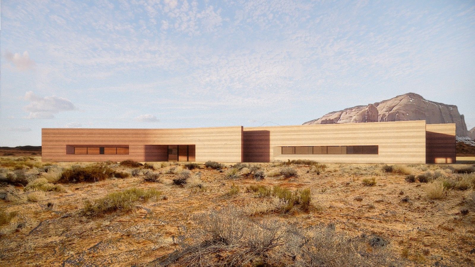 Utah State University Monument Valley Academic Building 