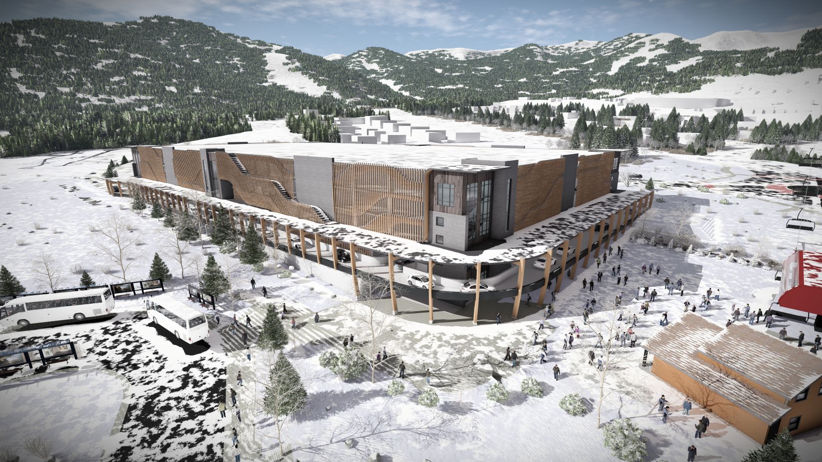 Park City Mountain Resort Canyons Village Parking Structure