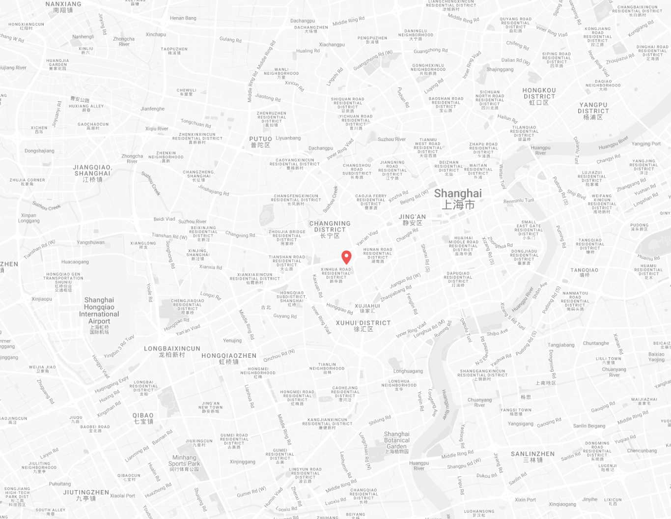 Map for the location of the Circ Shanghai studio