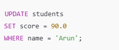 Code for uploading a record