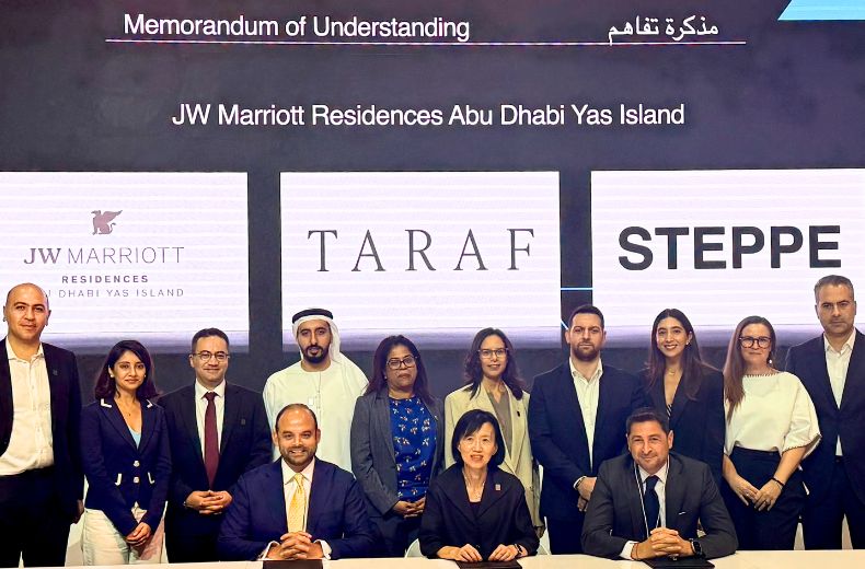 TARAF and Marriott International Sign Agreement to Launch JW Marriott Residences Abu Dhabi, Yas Island