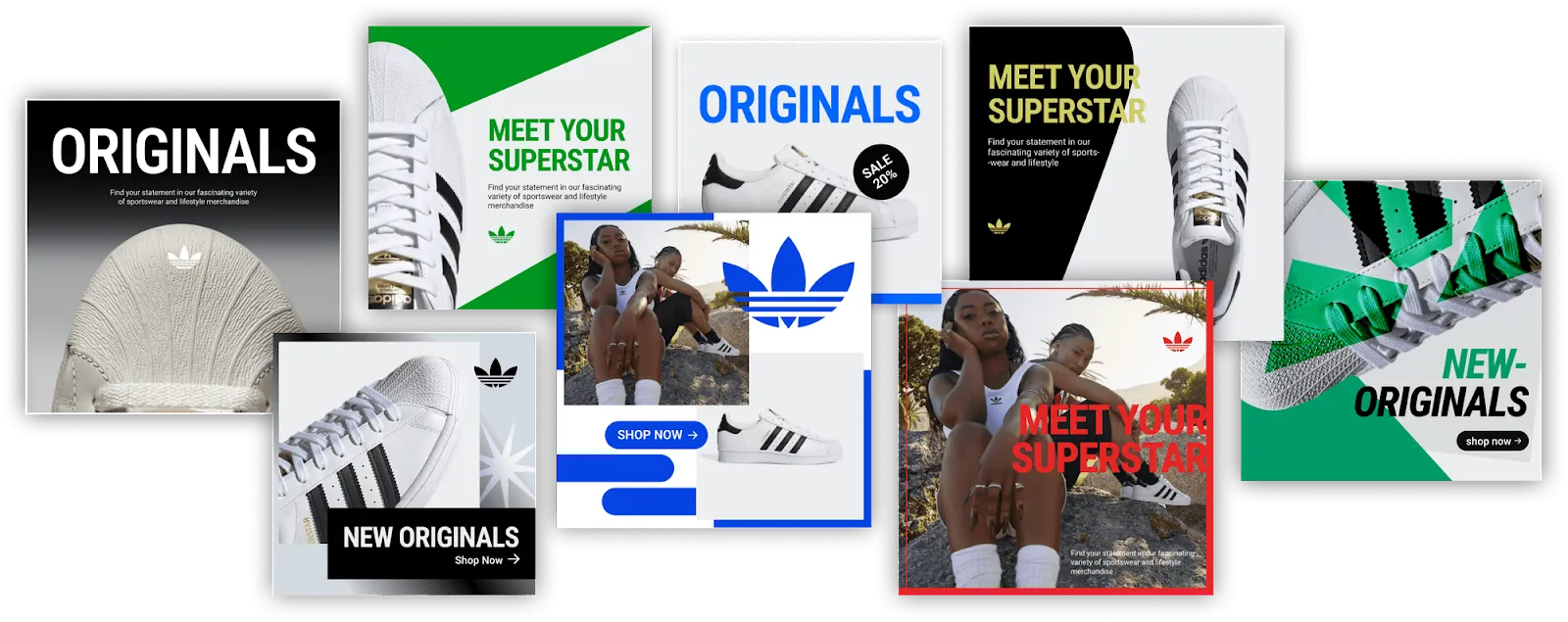 A collection of ads created by AI - Adriel