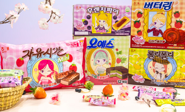 Haitai Avatar Star Shu Y2K themed spring marketing campaign