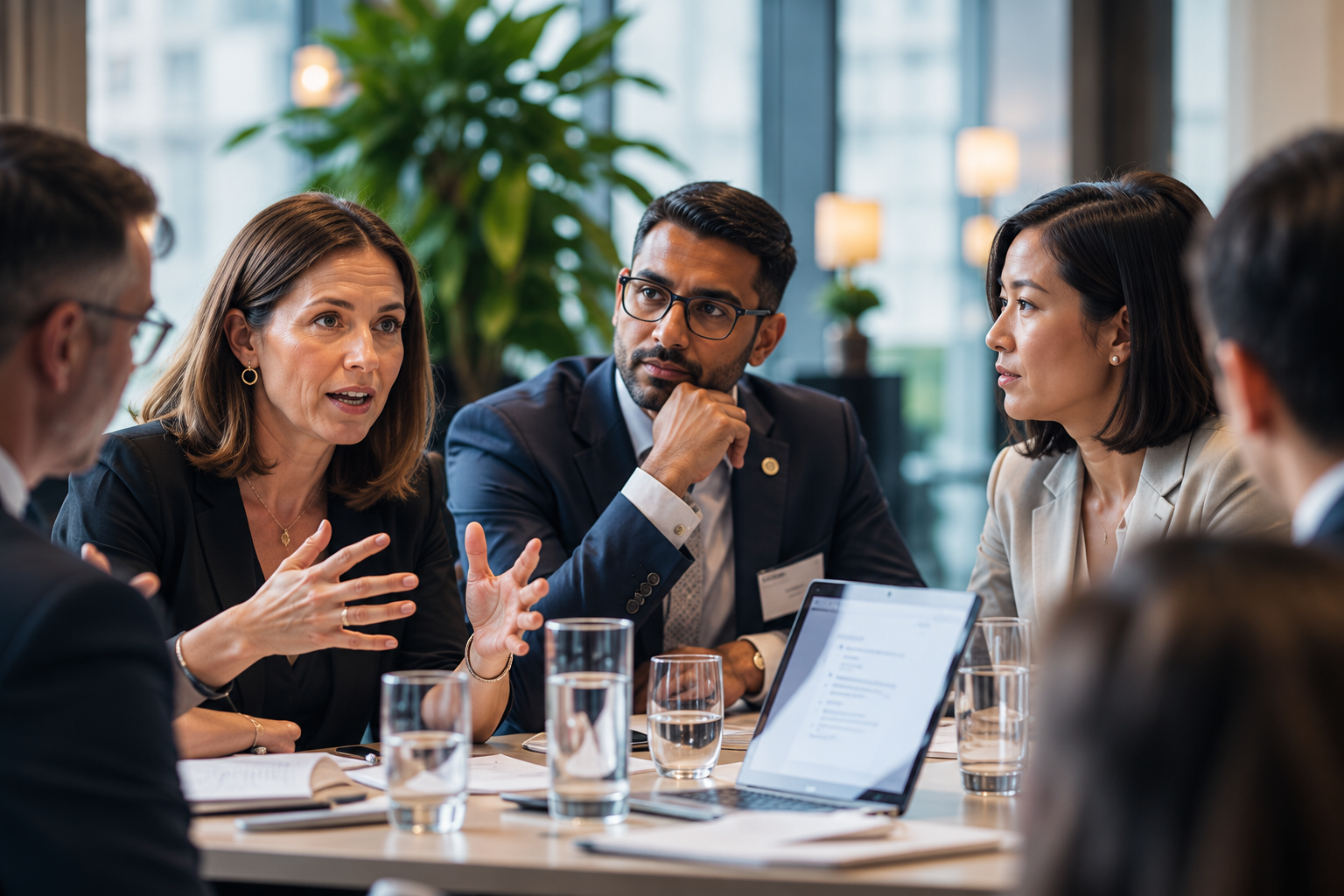 Illustrative collaborative discussion on inclusive workplace culture
