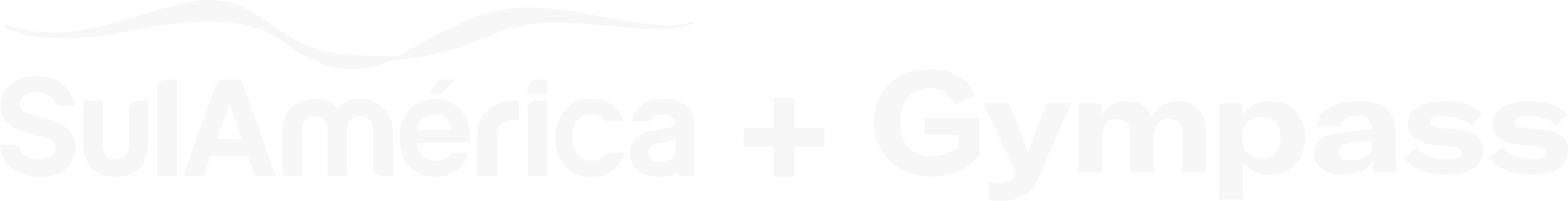 Logo da "SulAmérica + Gympass".