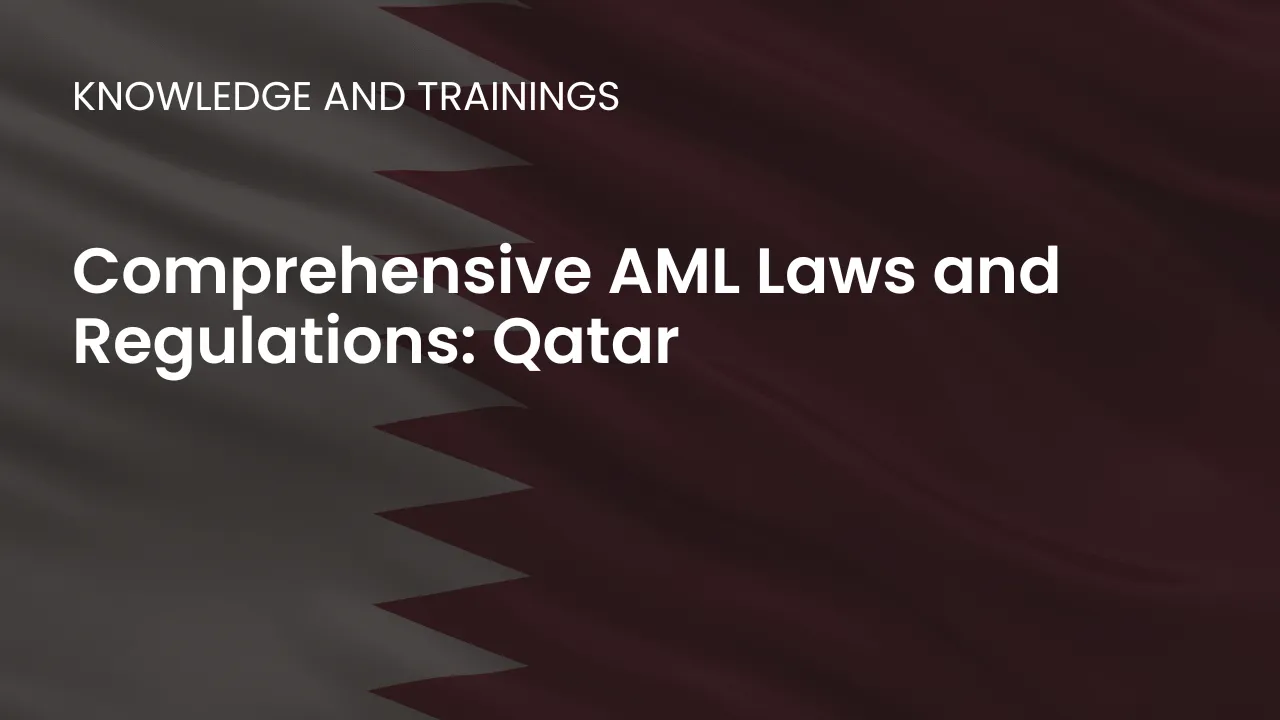 Uncover Qatar's AML regulations, including Law No. 20 of 2019, QCB guidelines, and sector-specific compliance standards.