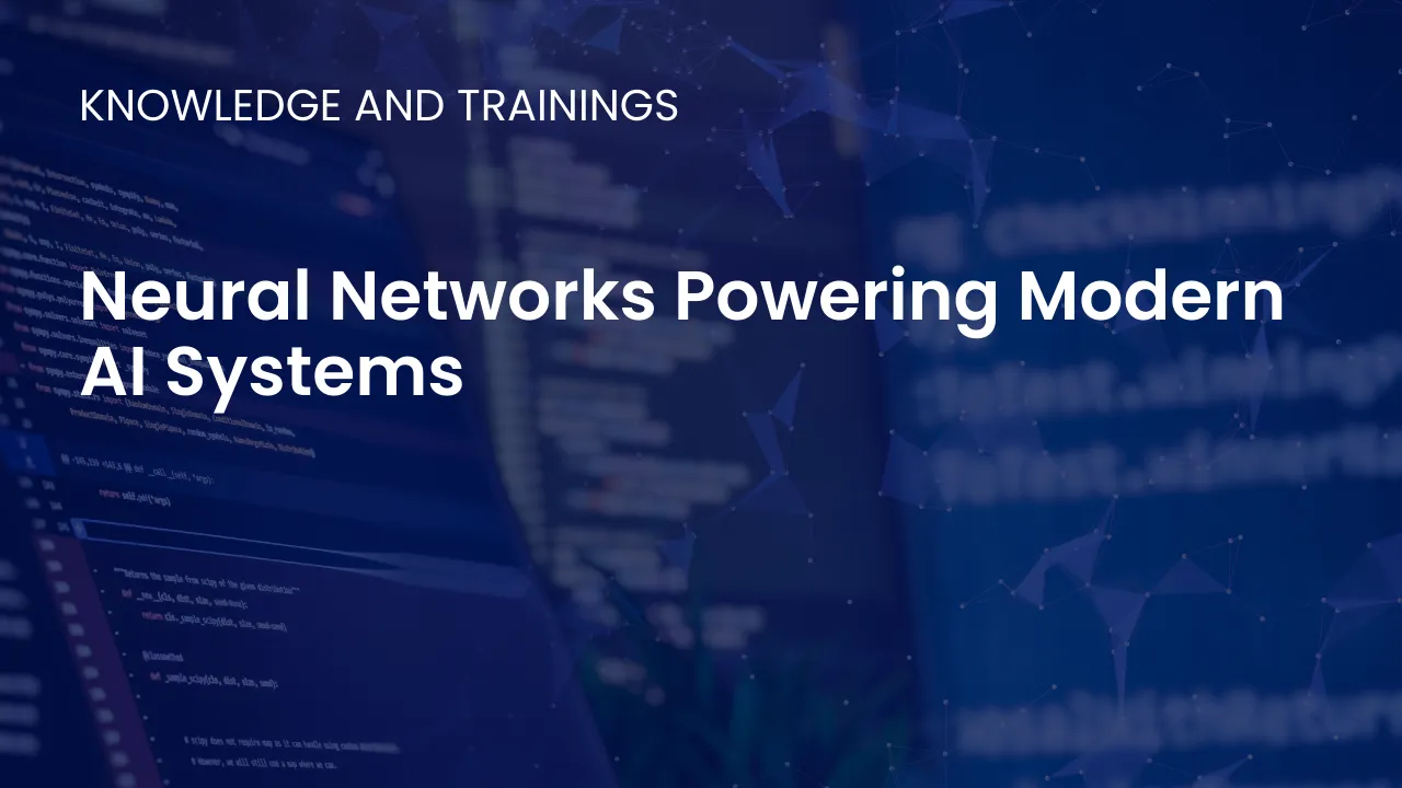 Illustration showing neural network layers processing data to recognize patterns, make predictions, and support advanced artificial intelligence systems.