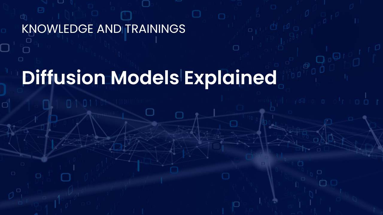 Diagram illustrating diffusion models gradually removing noise to generate high quality images and synthetic data in generative AI workflows