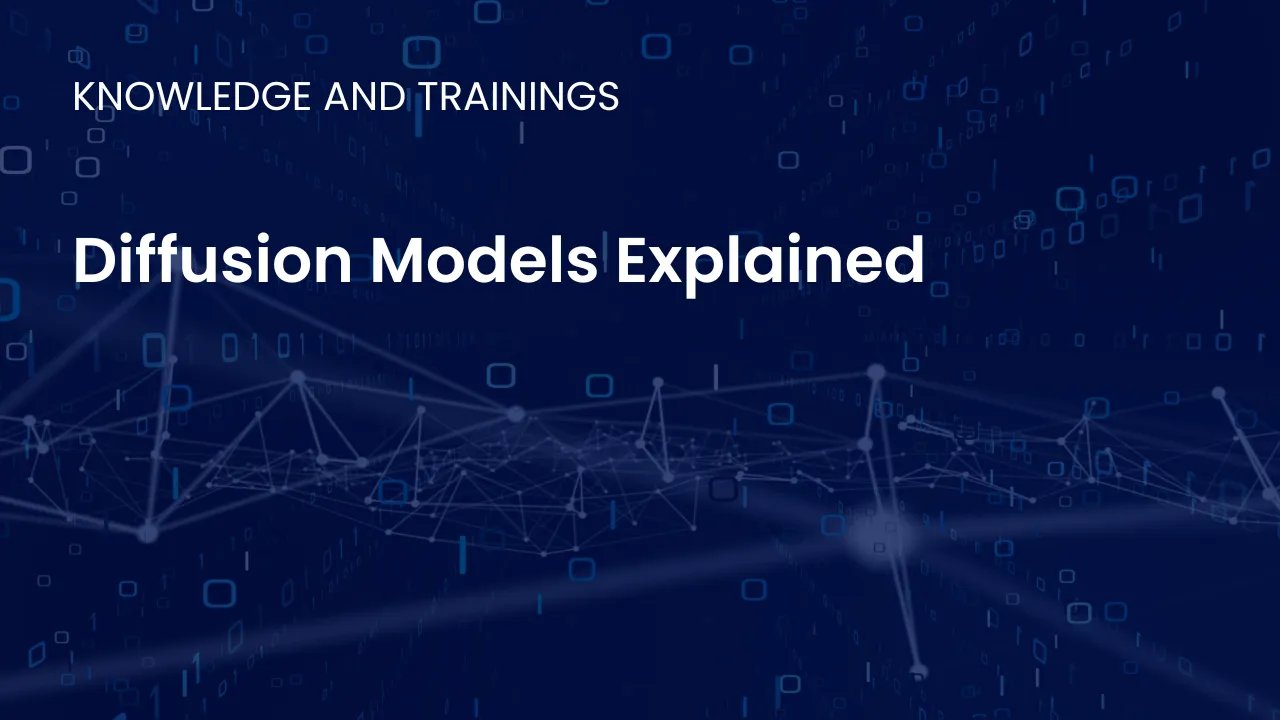 Diagram illustrating diffusion models gradually removing noise to generate high quality images and synthetic data in generative AI workflows