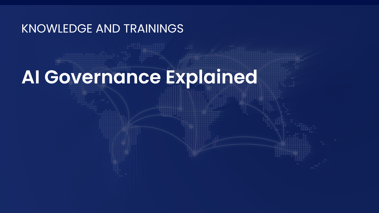 Visual representing AI governance frameworks with policies controls compliance and lifecycle oversight across enterprise AI systems