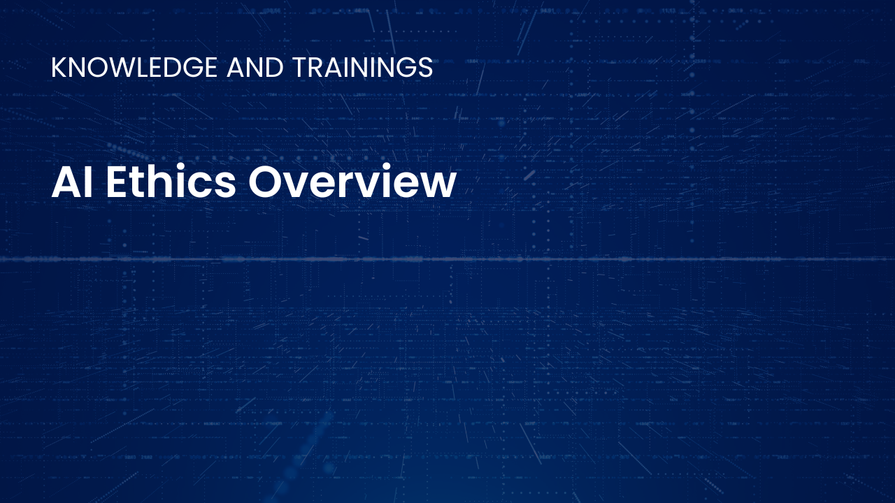 Conceptual image highlighting AI ethics principles such as fairness transparency accountability and privacy in AI development