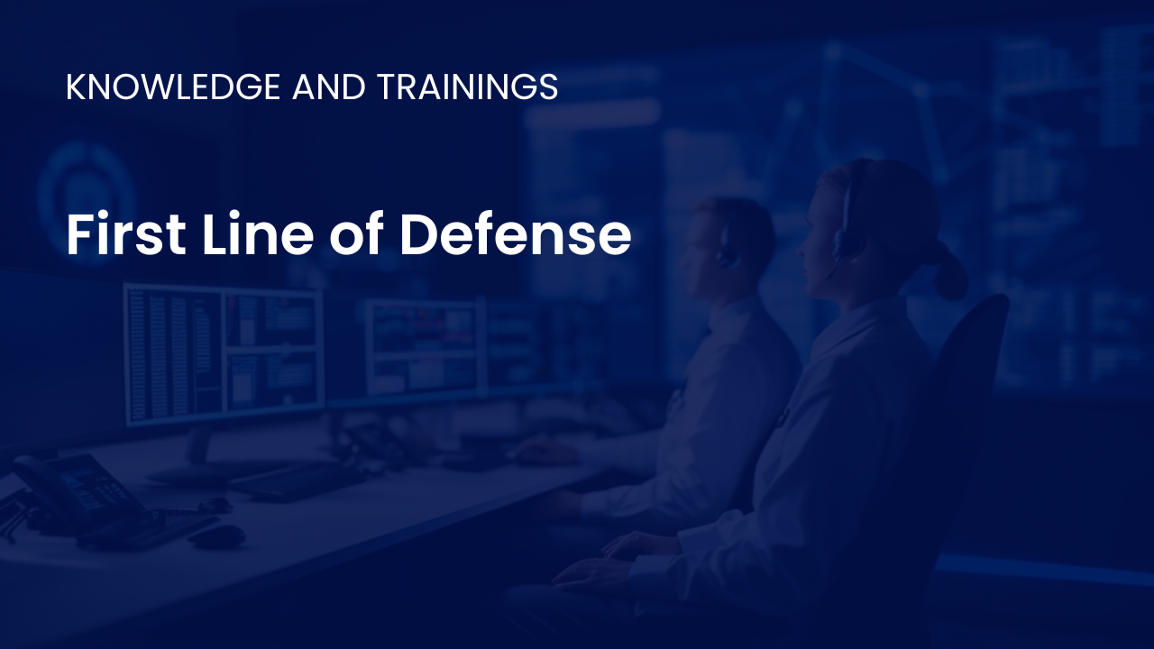 Diagram illustrating the first line of defense managing day to day AI operations monitoring risks and enforcing policies