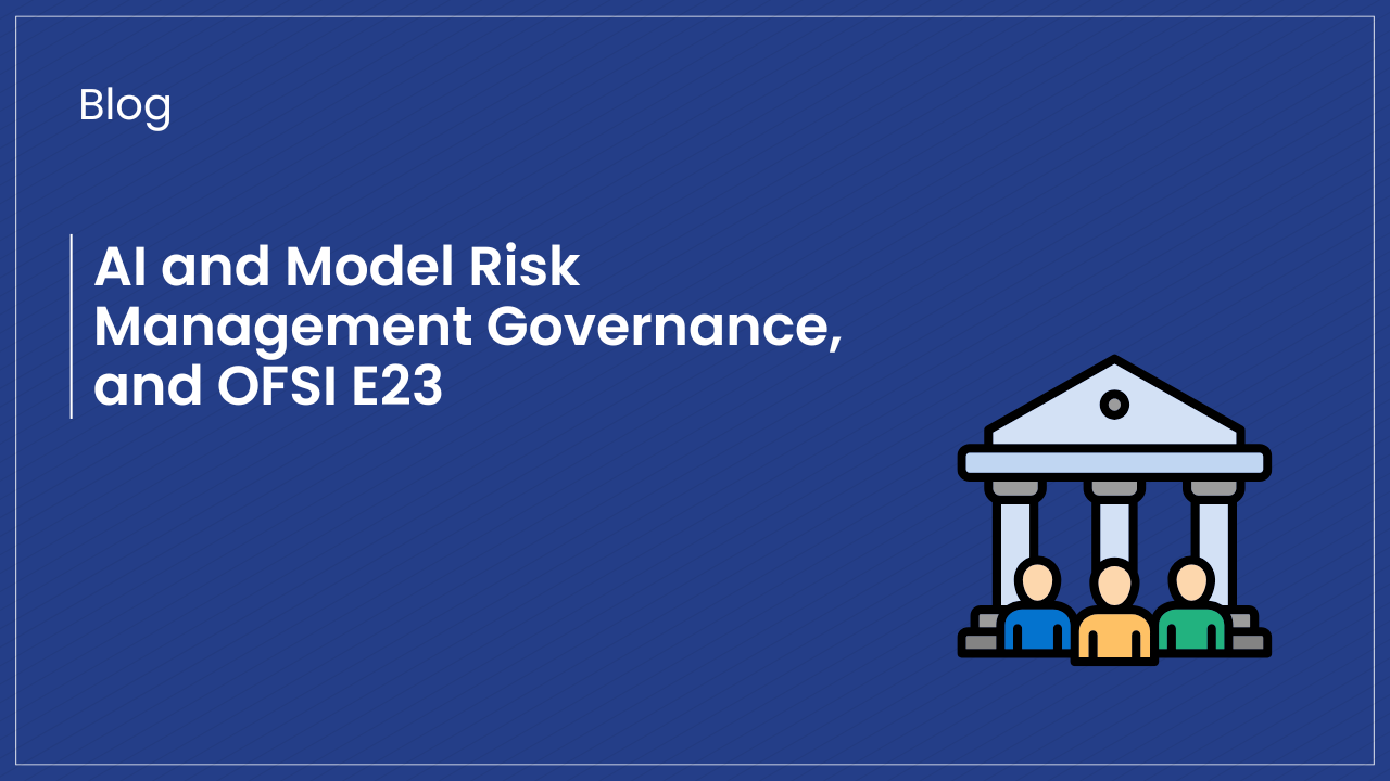 AI governance and model risk management under OSFI E-23 for financial institutions with agentic AI oversight and compliance controls