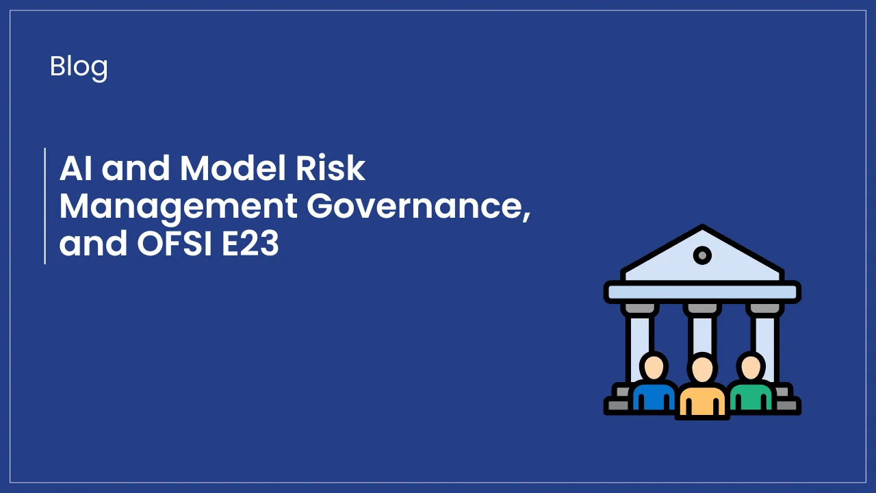 AI governance and model risk management under OSFI E-23 for financial institutions with agentic AI oversight and compliance controls