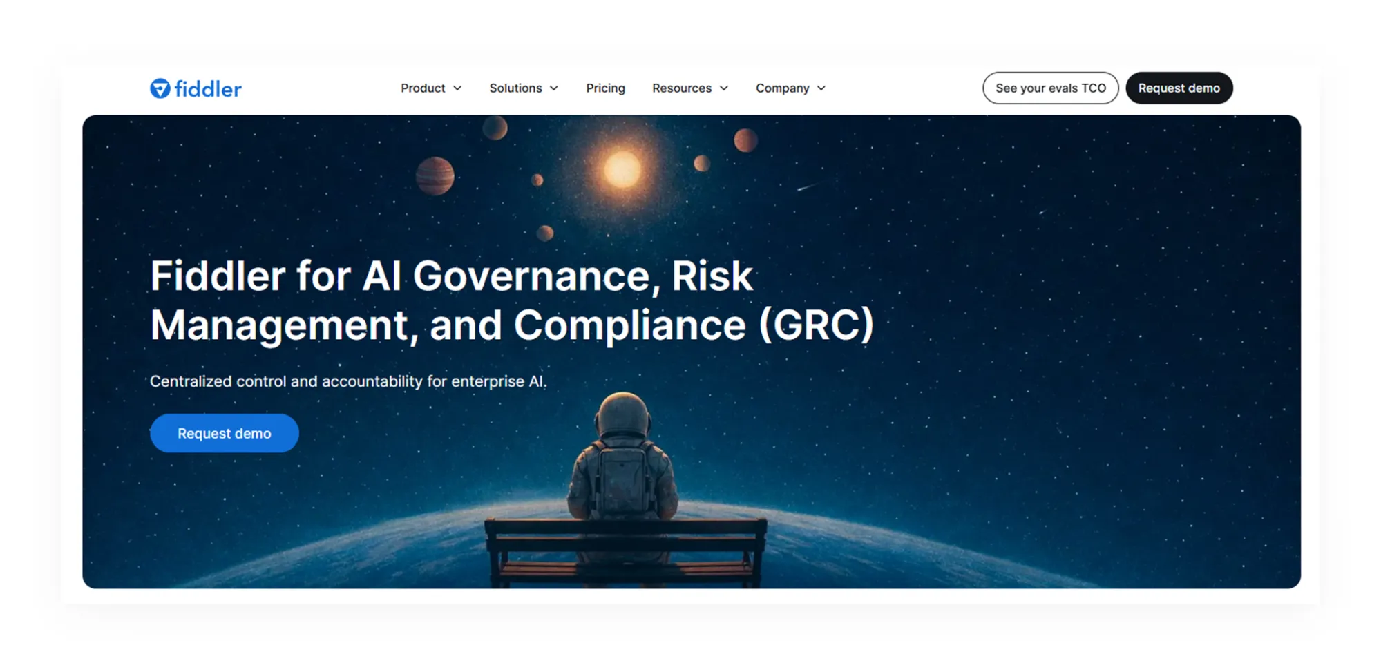 Fiddler AI platform for enterprise AI observability and model monitoring