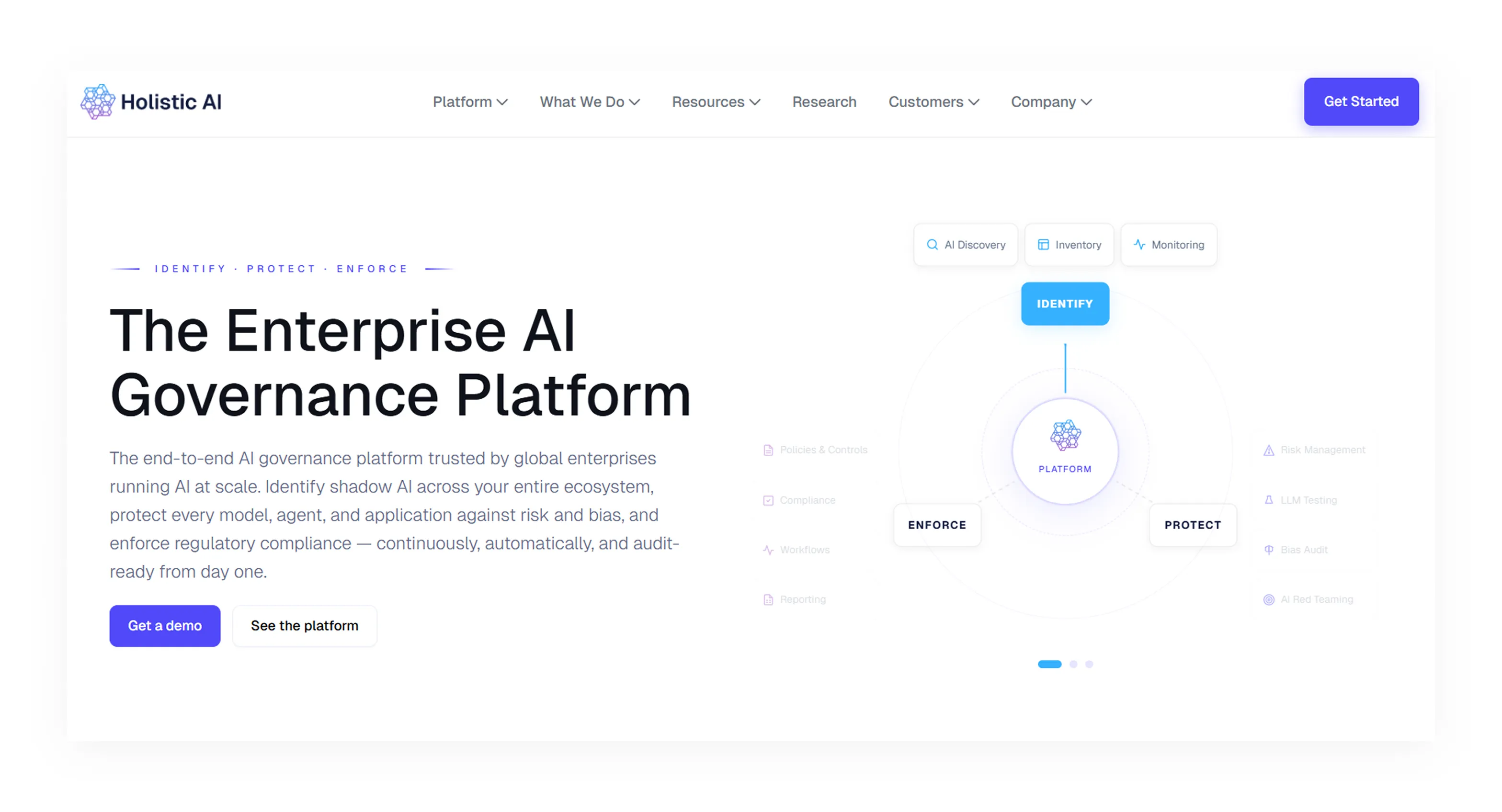 Holistic AI offers quantified risk scoring for governance teams