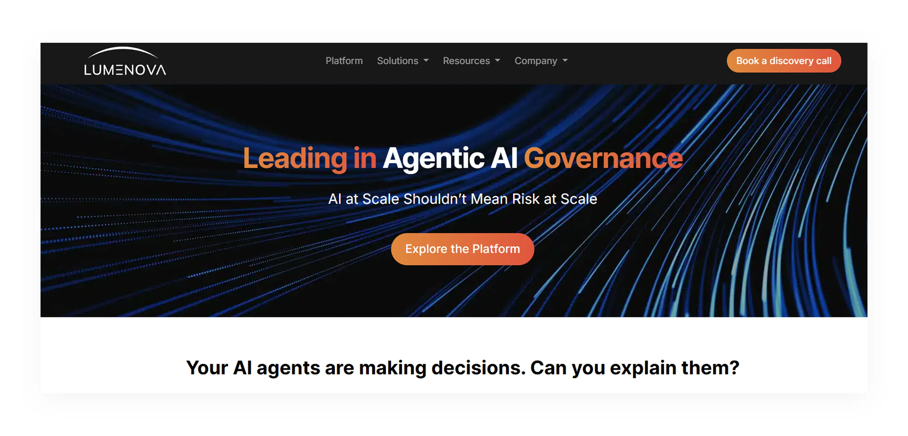 Lumenova AI is used by teams for AI testing and guardrail workflows