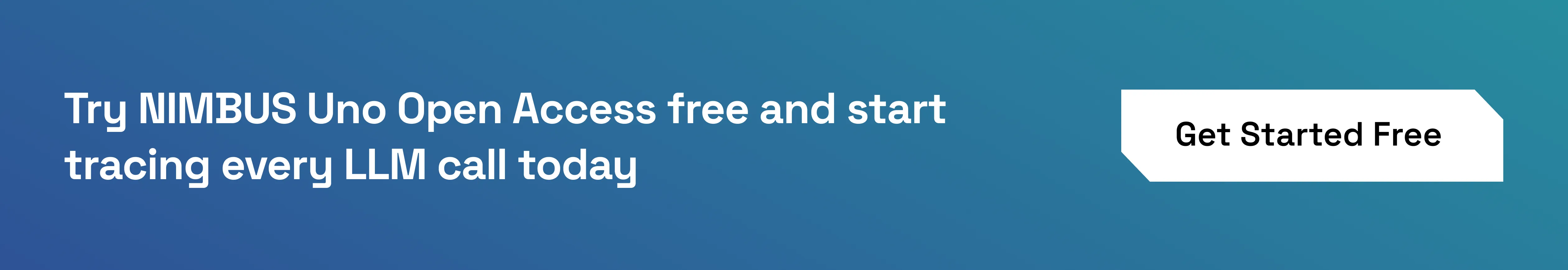 Sign up for NIMBUS Uno Open Access free trial today