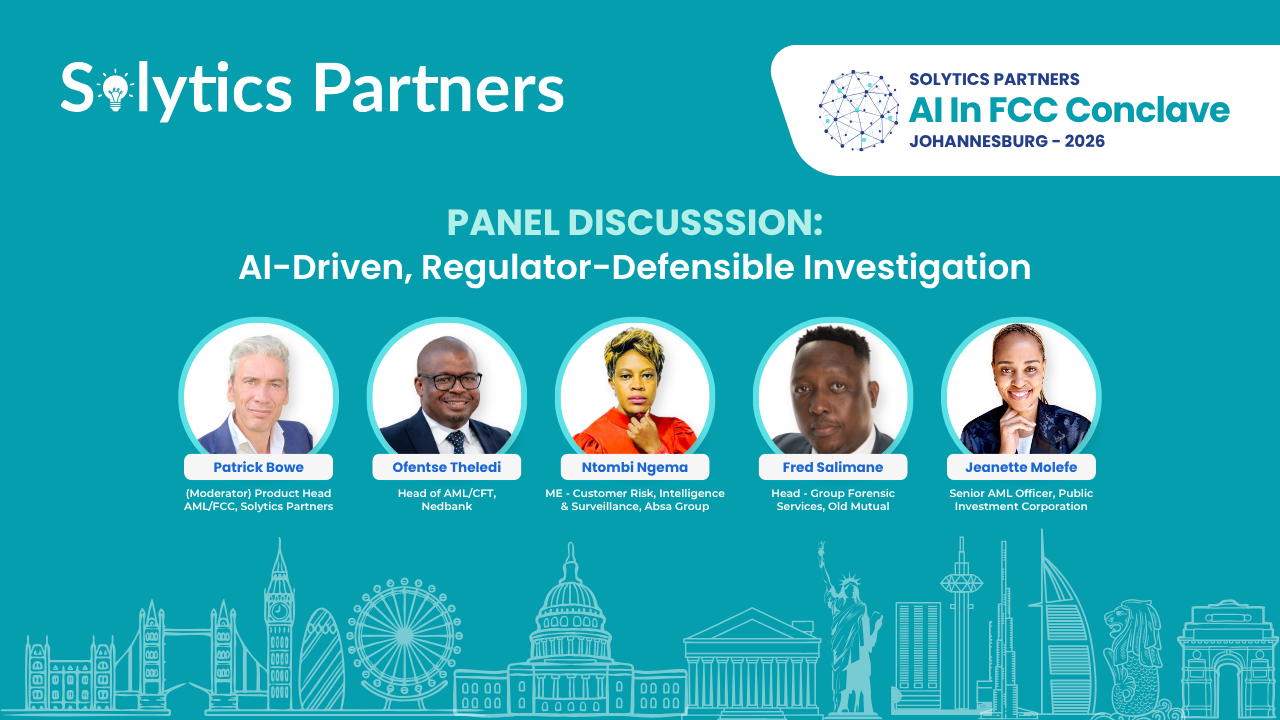 Panelists at the AI in FCC Conclave Johannesburg 2026 investigations discussion If you’d like, I can also suggest tags and a tighter short description variant.