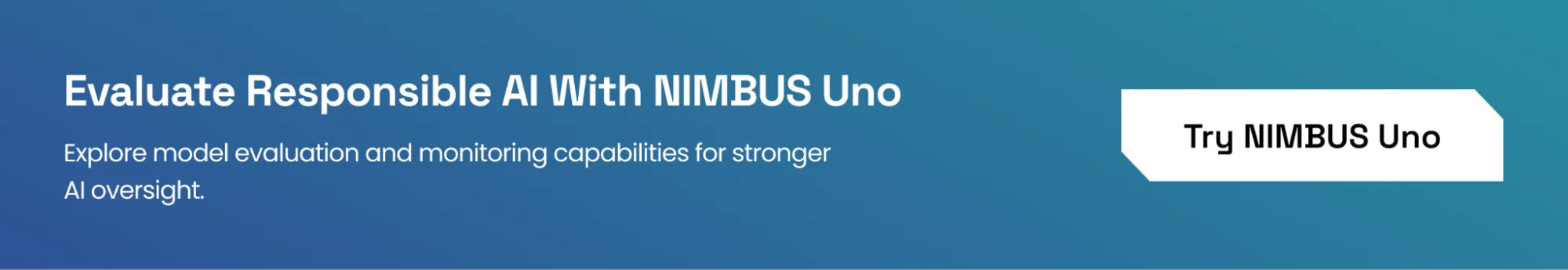 Solytics Partners NIMBUS Uno supports responsible AI model evaluation