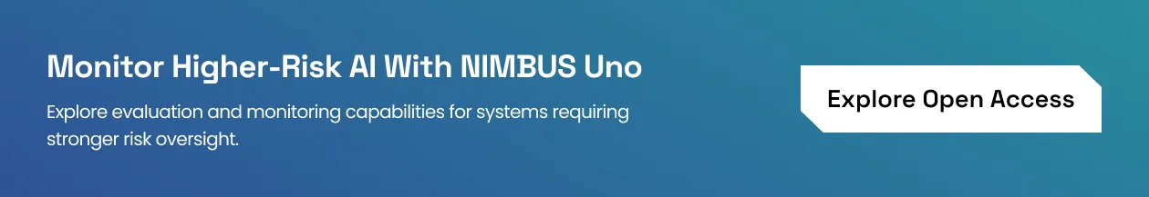 Solytics Partners NIMBUS Uno monitors AI performance and risk signals