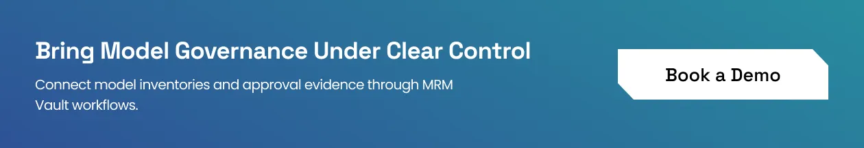 Solytics Partners MRM Vault supports SS 1/23 governance evidence