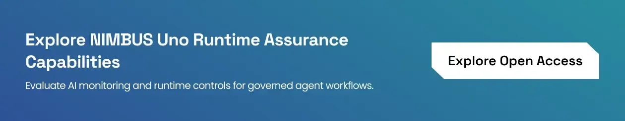 Solytics Partners NIMBUS Uno supports governed agent runtime monitoring
