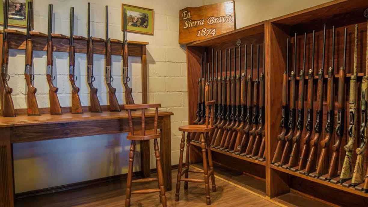 The gun room