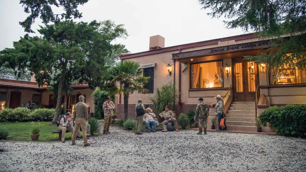 Sierra Brava Lodge at dusk, Córdoba