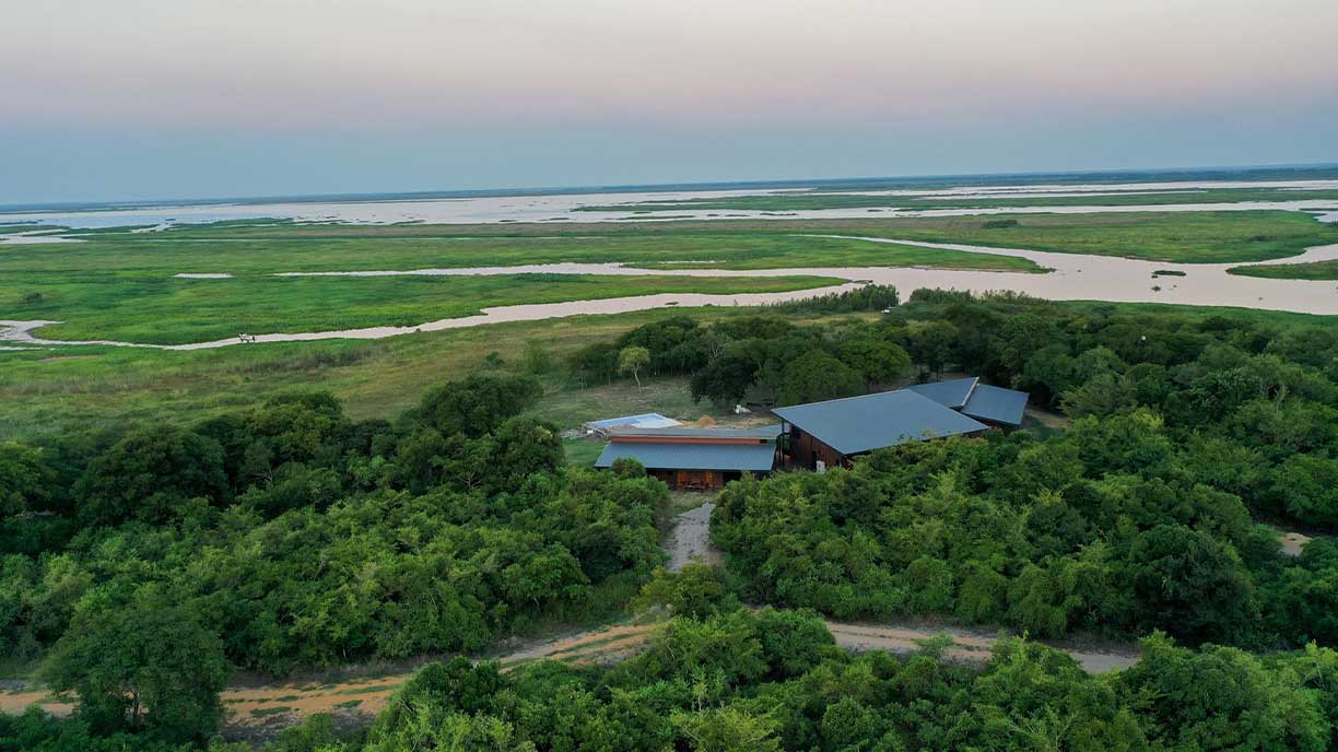 The Paraná river at first light