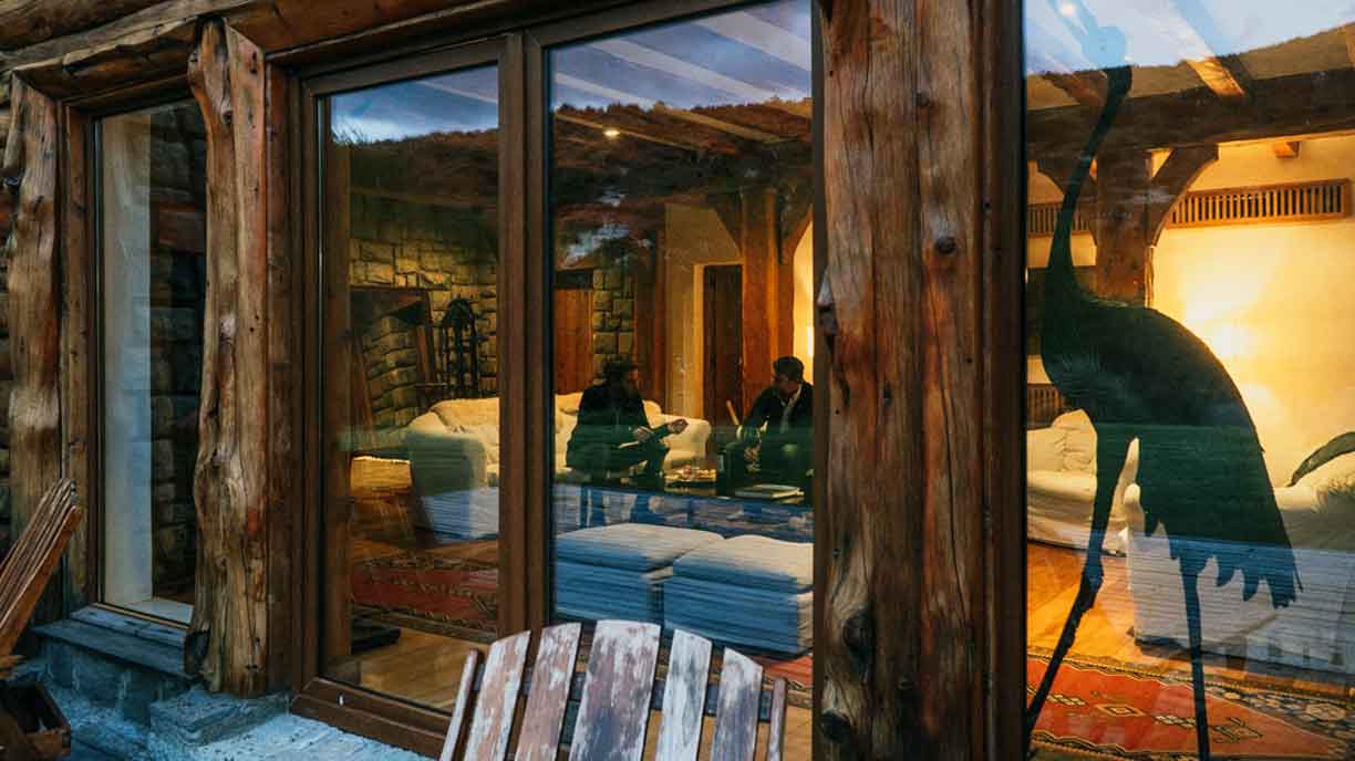 A double room at Río Bravo