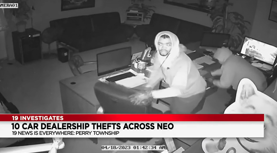 stolen cars from dealership