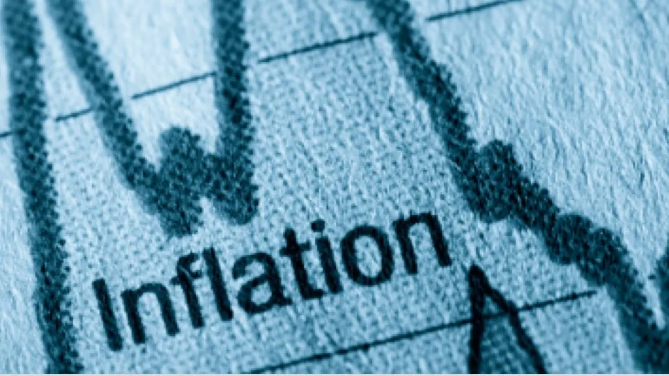 chart showing inflation data