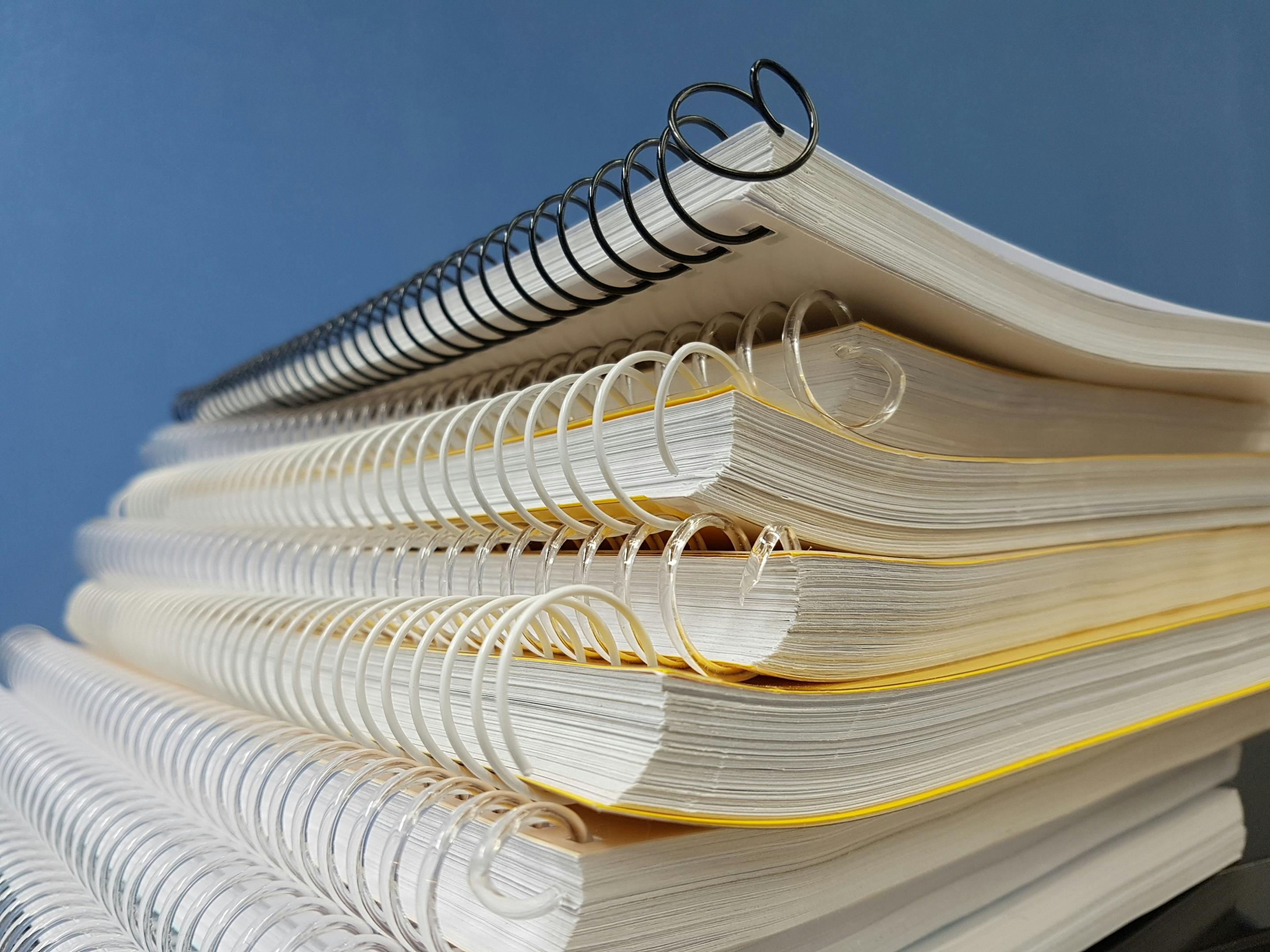 A Stack of Notebooks