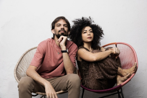Vanessa Moreno e Salomão Soares