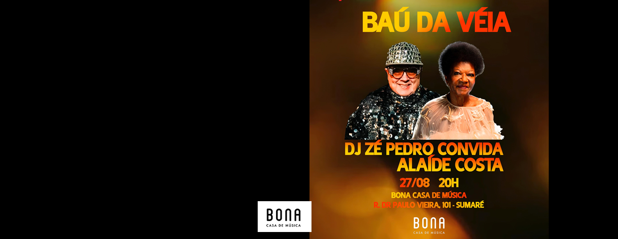 DJ Zé Pedro convida Alaíde Costa
