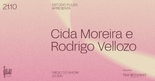 Cida Moreira e Rodrigo Vellozo